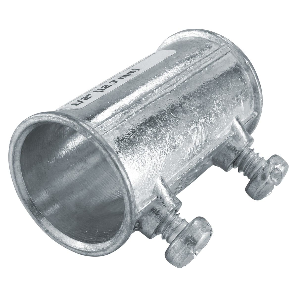 Conector cople para tubo conduit pared delgada 1/2"