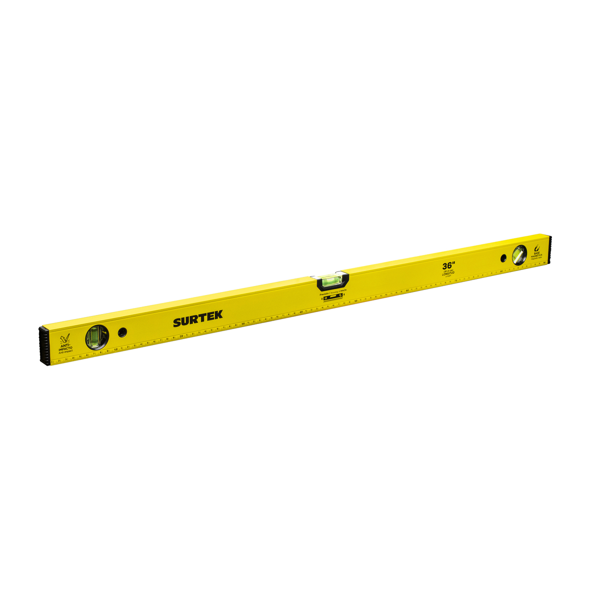Nivel magnético de aluminio 36"