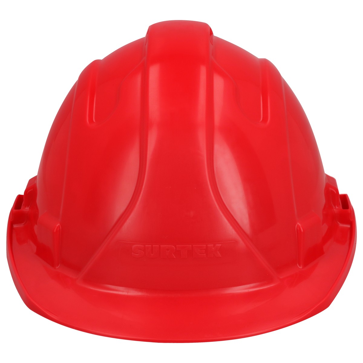 Casco de seguridad con ajuste de intervalos de 4 puntos, clase C, tipo 1, color rojo