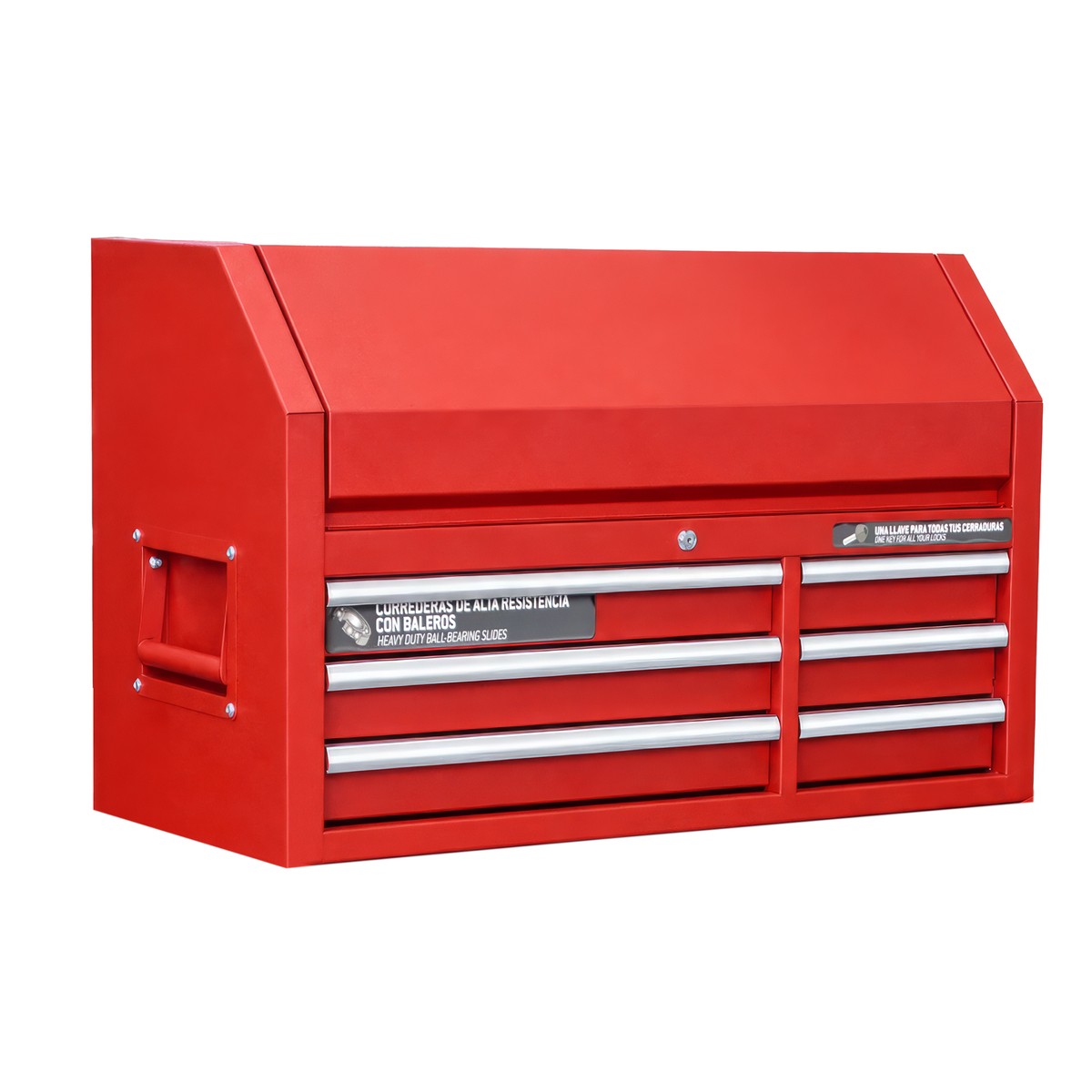 Gabinete superior 6 gavetas color rojo serie P 46"